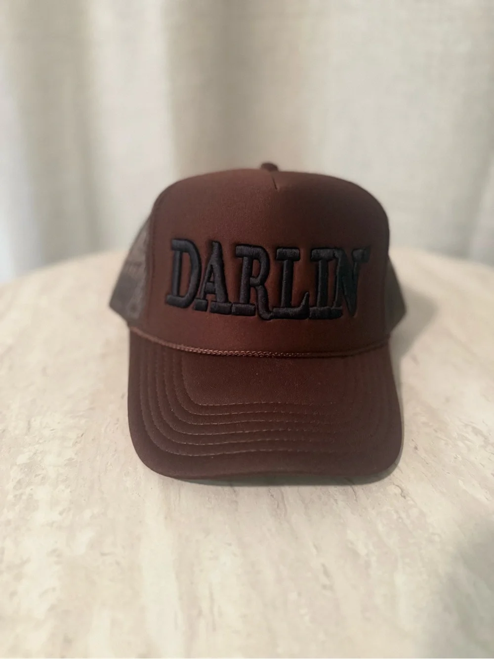 Darlin' Brown Trucker Hat | OS